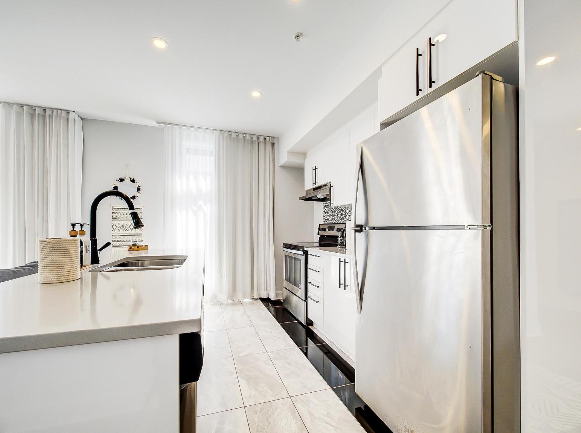 Glamorous 2-Bedroom Condo In Downtown Montreal 206 Exteriör bild