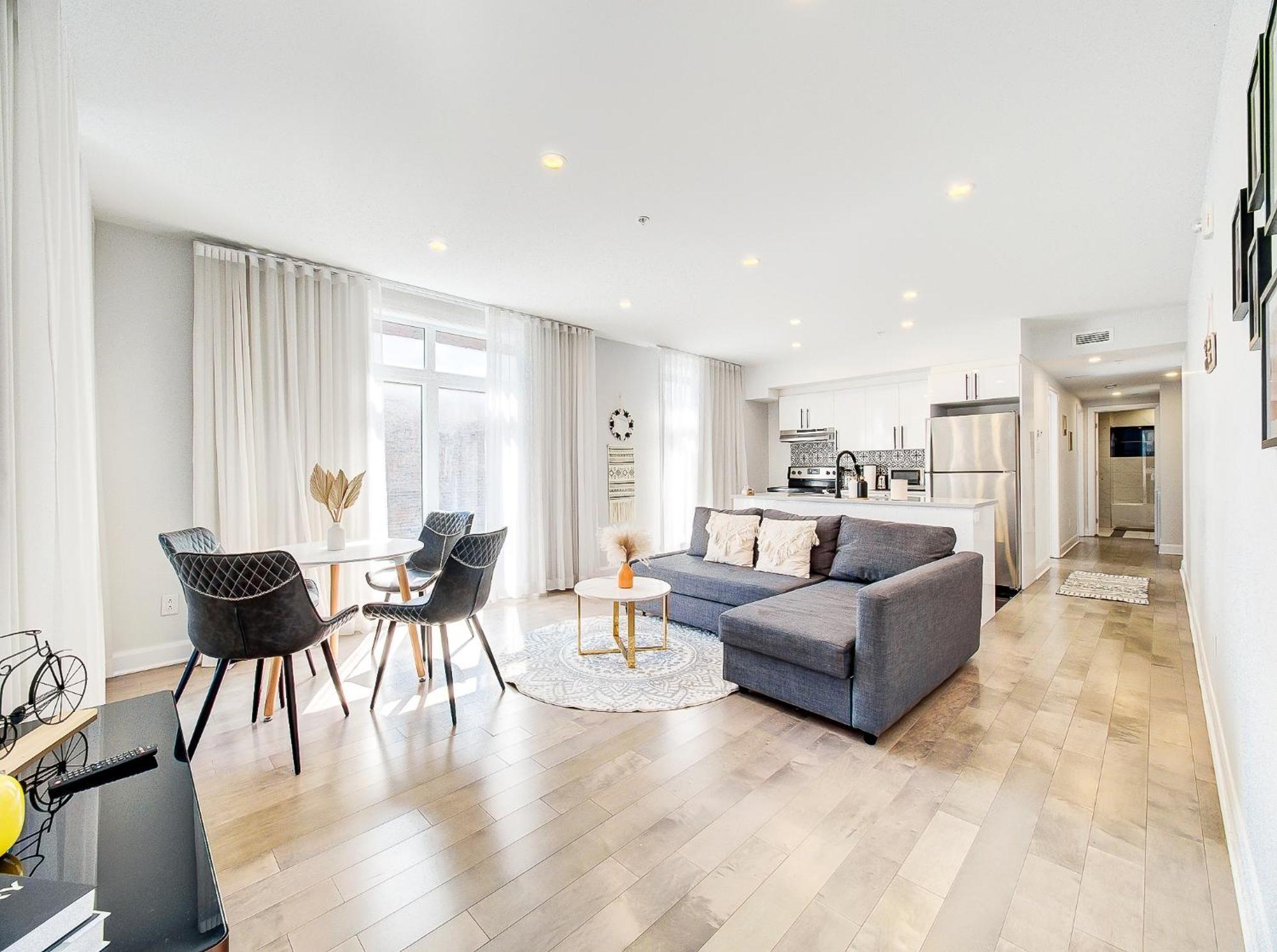 Glamorous 2-Bedroom Condo In Downtown Montreal 206 Exteriör bild
