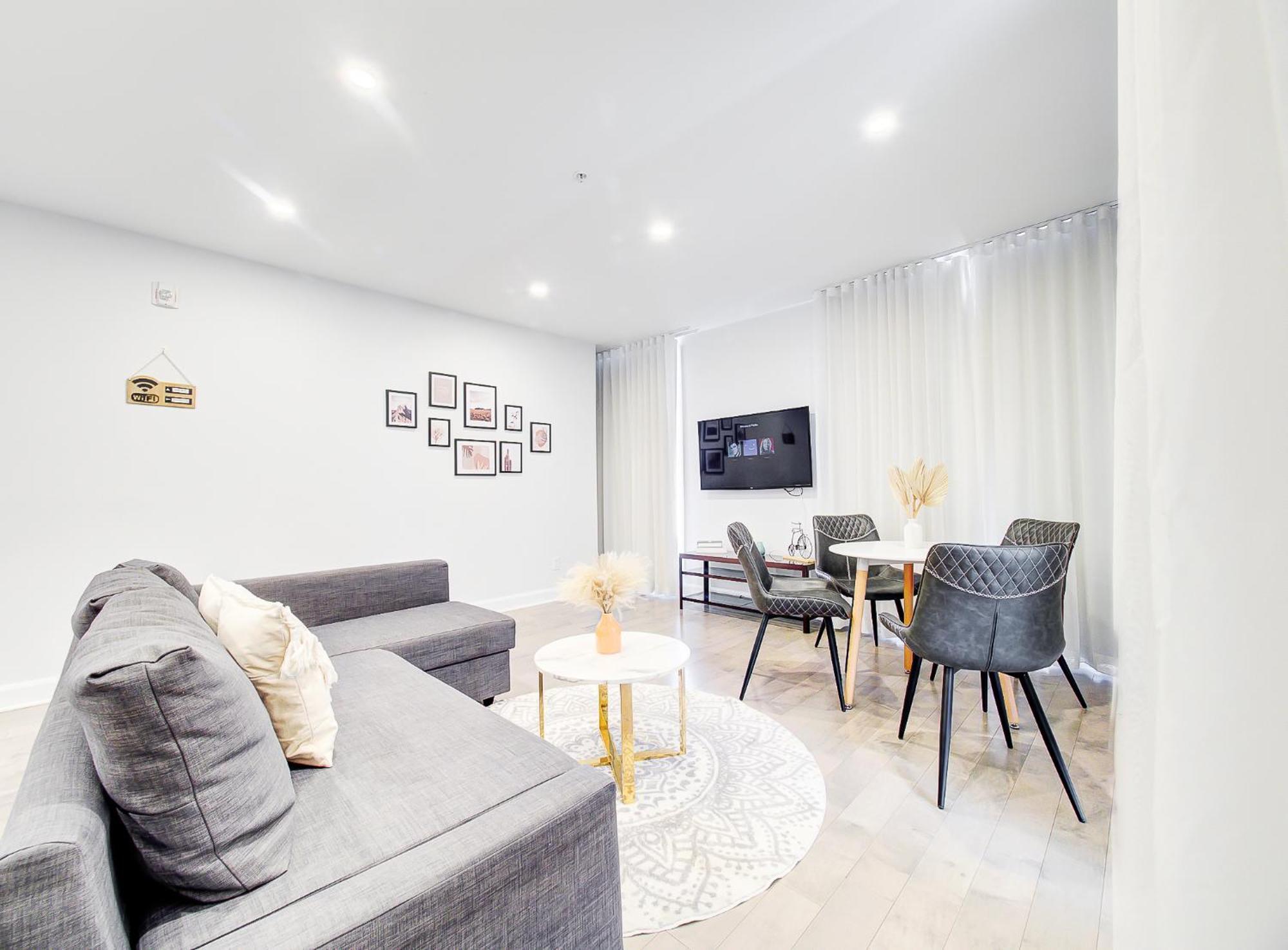 Glamorous 2-Bedroom Condo In Downtown Montreal 206 Exteriör bild